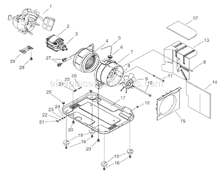 Page P Diagram and Parts List for 1923-0  Briggs and Stratton Generator